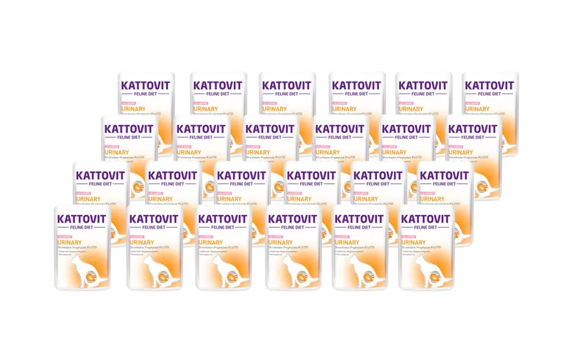 Kattovit Nassfutter Urinary Lachs, 24 x 85 g