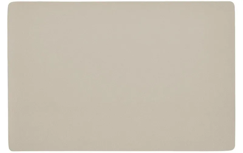 Zeller Present Tischset Kunstleder 30 cm x 45 cm, Crème