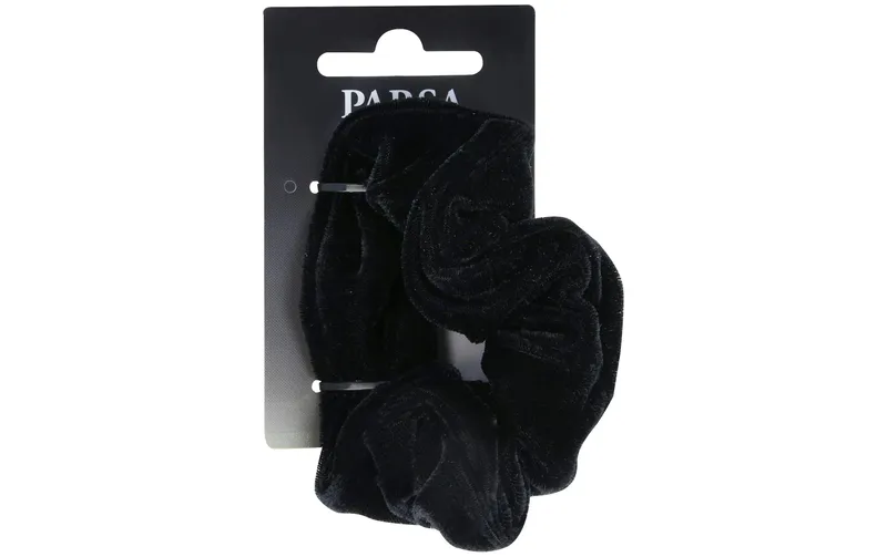 Parsa Beauty Scrunchie Samt Schwarz 1 Stück