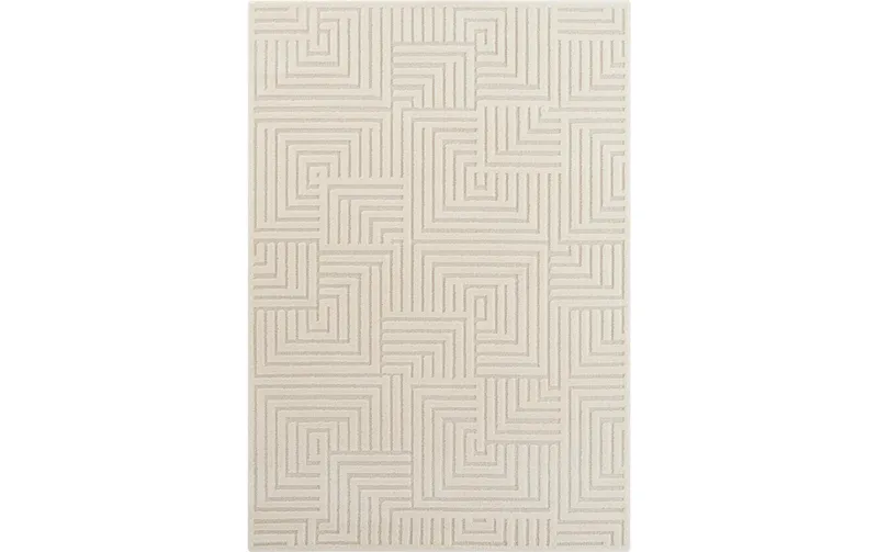 Elle Decoration Teppich Manipu 160 cm x 230 cm, Cream