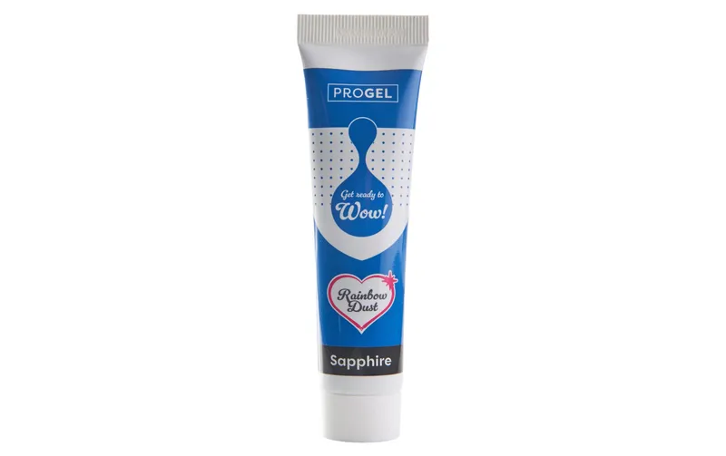 Rainbow Dust ProGel Lebensmittelfarbe Saphire bleu 25 g