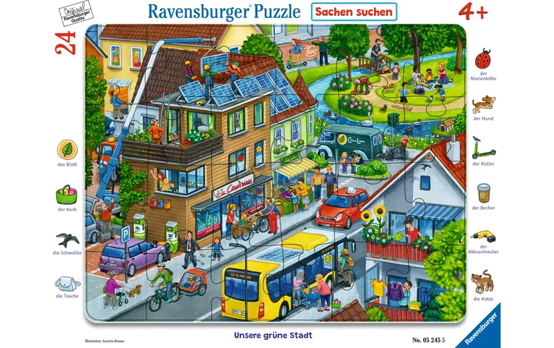 Ravensburger Puzzle Unsere grüne Stadt 24 Teile
