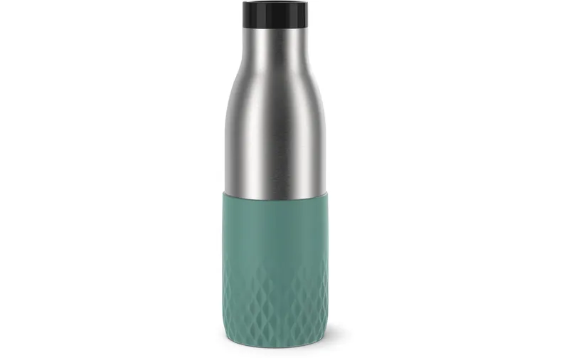 Emsa Trinkflasche Bludrop Sleeve 500 ml, Grün