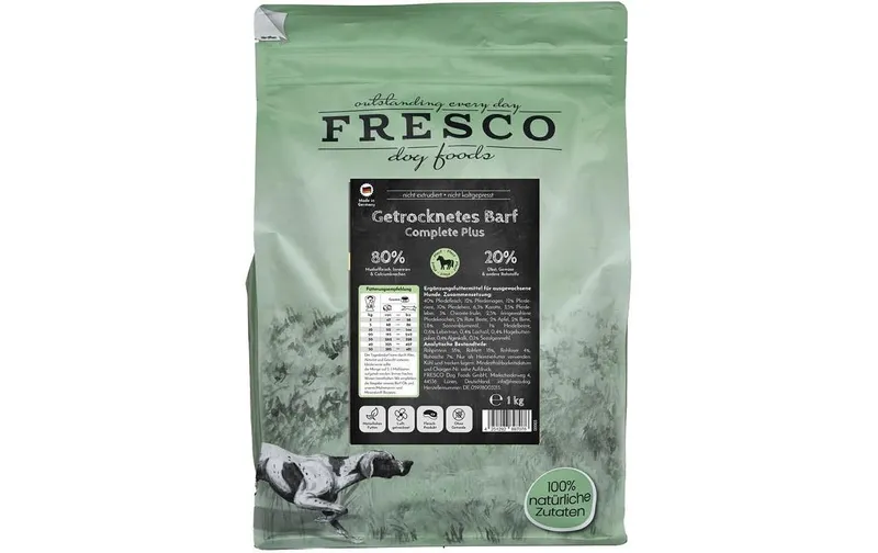 FRESCO Trockenfutter BARF Complete Plus Pferd, 1 kg