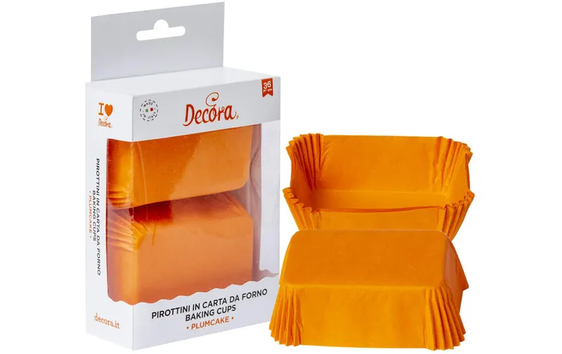Decora Mini-Cake-Backform 1 pieces, Orange