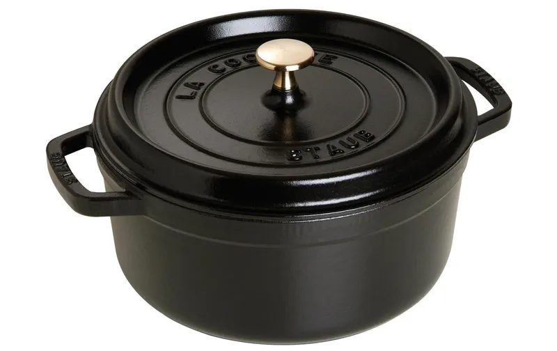 Staub Bräter Cocotte 28 cm, noir, 6.7 l
