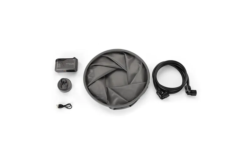 EcoFlow WAVE Series Shower Kit nero