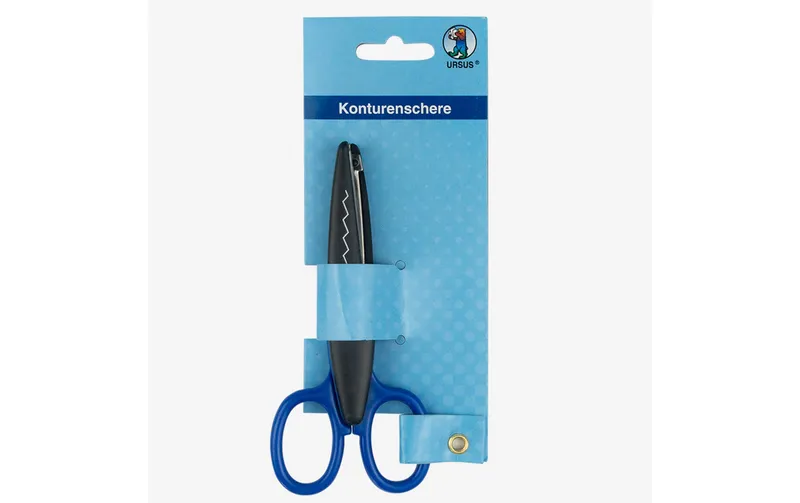 URSUS Schere 13 cm with Zickzackschnitt