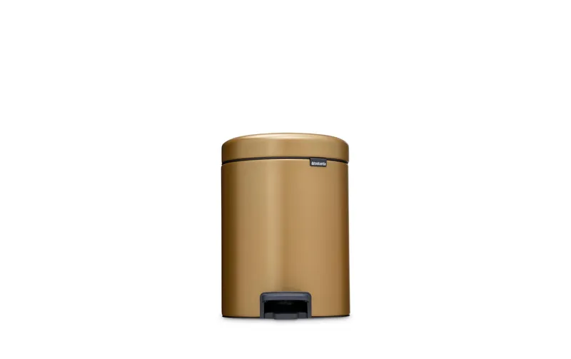 Brabantia Kosmetikeimer NewIcon 5 l, Warm Brass