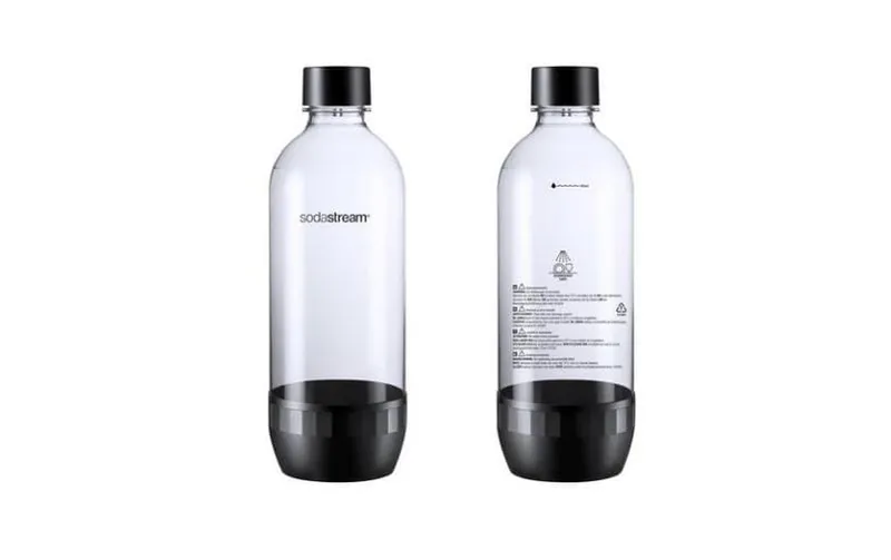 Sodastream Flasche Regular TP Black DWS, 2 pezzi