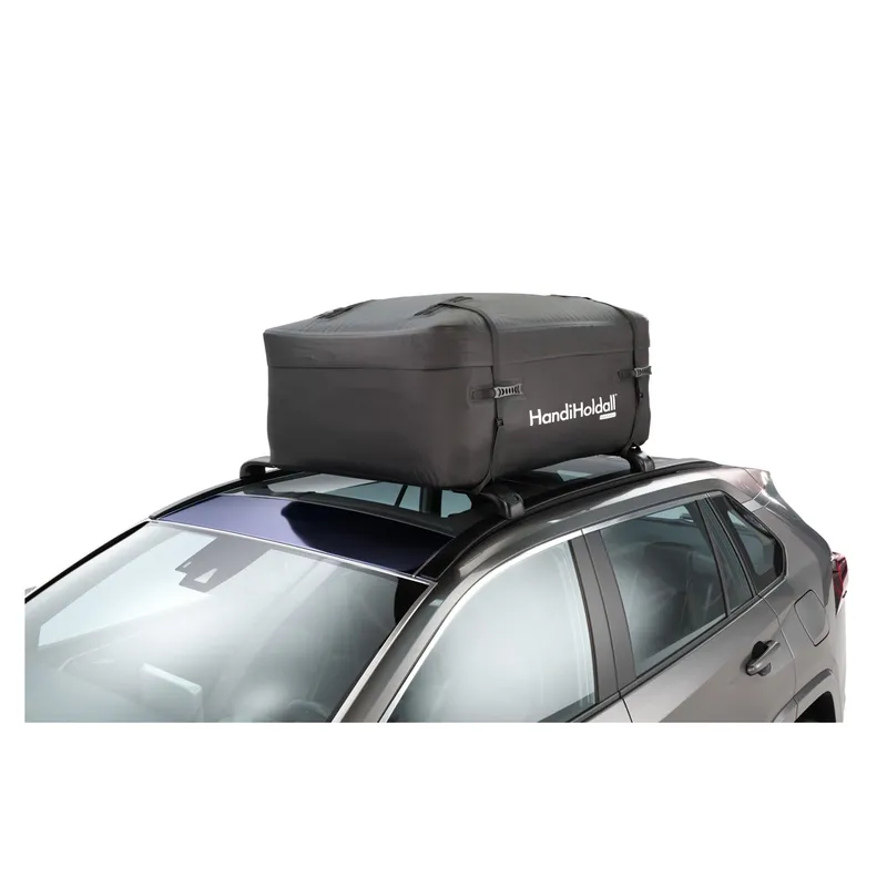 Handiworld Dachbox Holdall Faltbar, wasserdicht, 400 l, Schwarz
