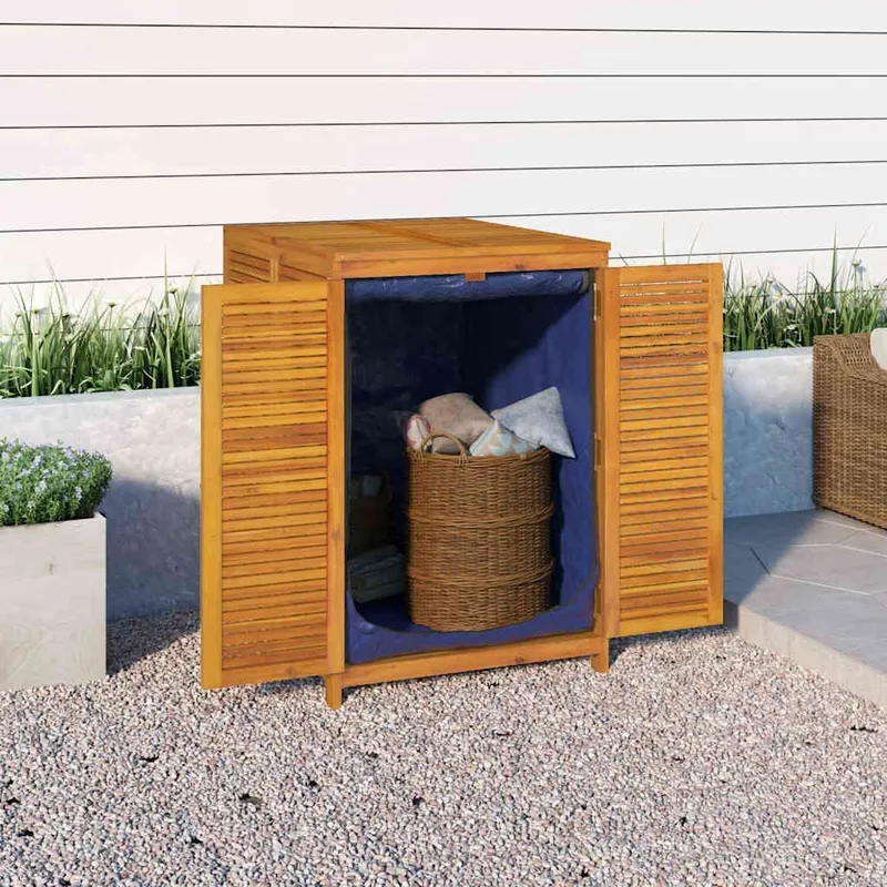 Gartenbox 70x87x104 cm Massivholz Akazie