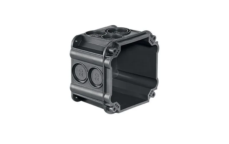 WEIBEL Einlasskasten Basic 1x1 con Glühdrahtprüfung 850°C