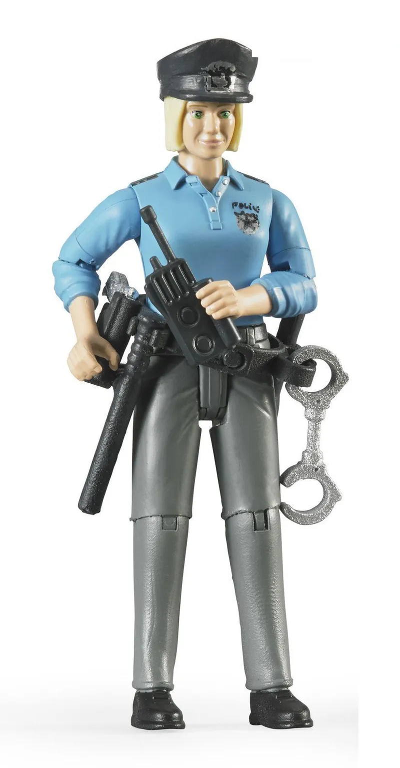 BRUDER Polizistin con hellem