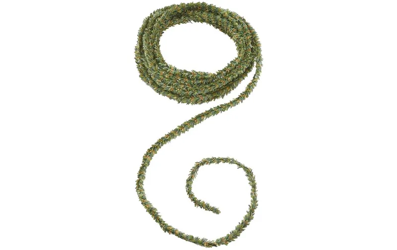 HobbyFun Mini-Utensilien Tannengirlande 3 m, green