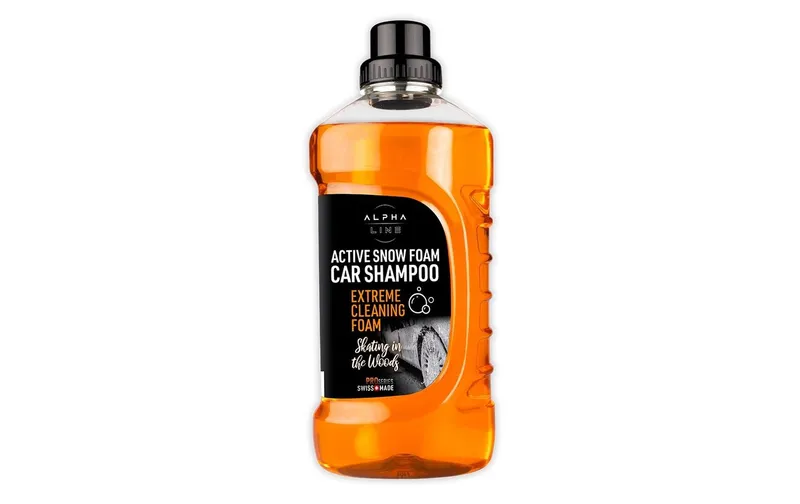 Alpha Line Car Shampoo ActiveSnowFoam, Flasche à 1 Liter 1000 ml