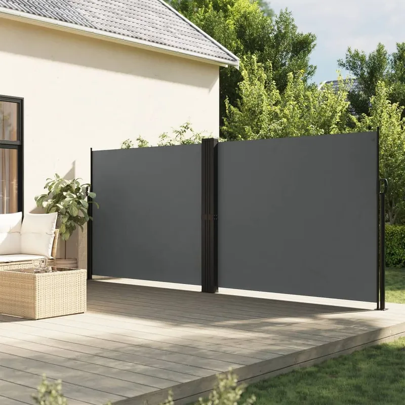tenda laterale Ausziehbar antracite 180x600 cm