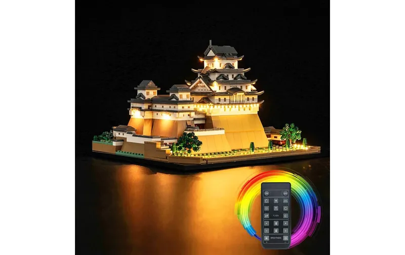 BrickBling LED-Licht-Set per LEGO® 21060 Burg Himeji