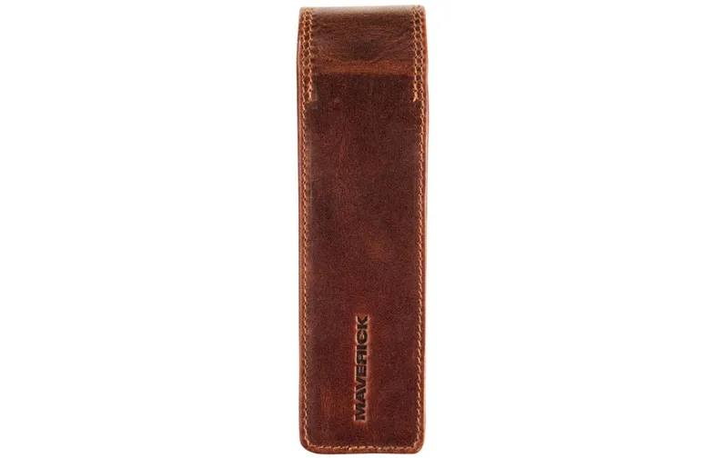 Maverick Etui Original per 2 Schreibgeräte 4 x 15 cm, marrone