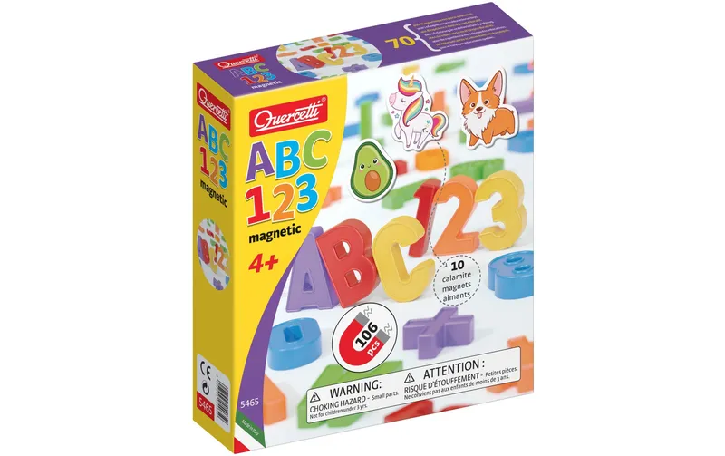 Quercetti Magnete ABC & 123