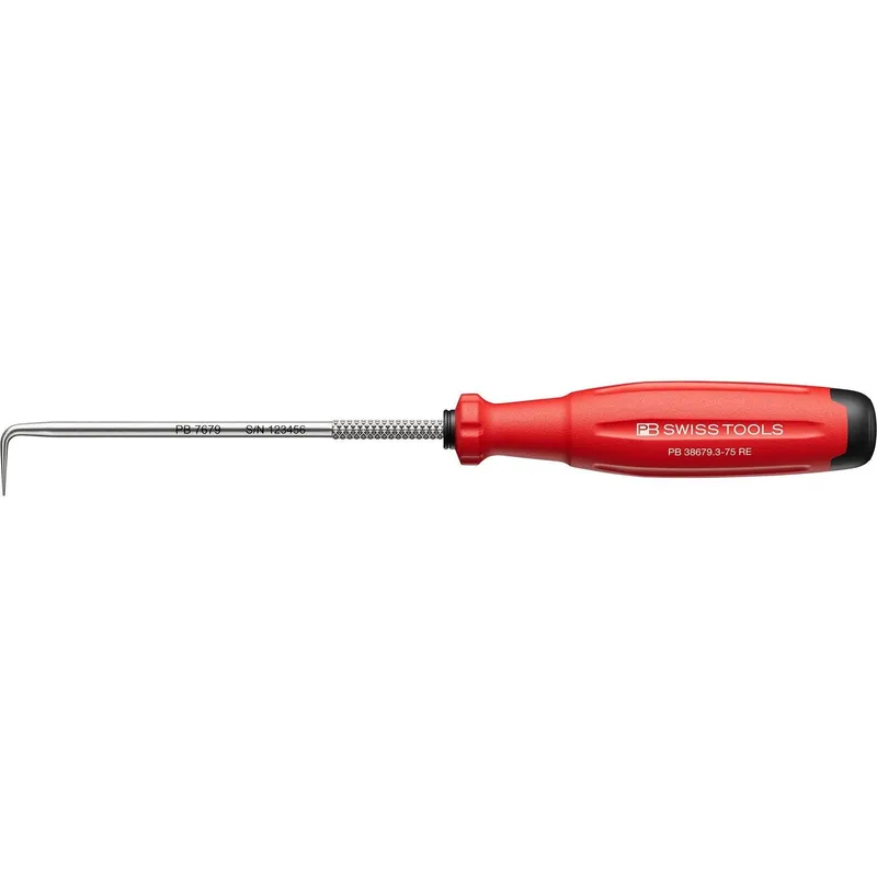 PB Swiss Tools PickTool PB 38679.3-75 RE L-Spitze Rot