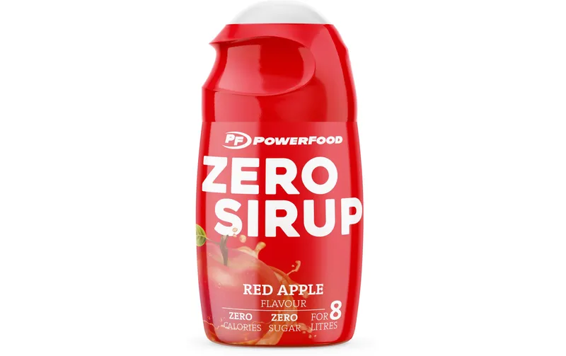 PowerFood Zero Sirup 65 ml, Red Apple