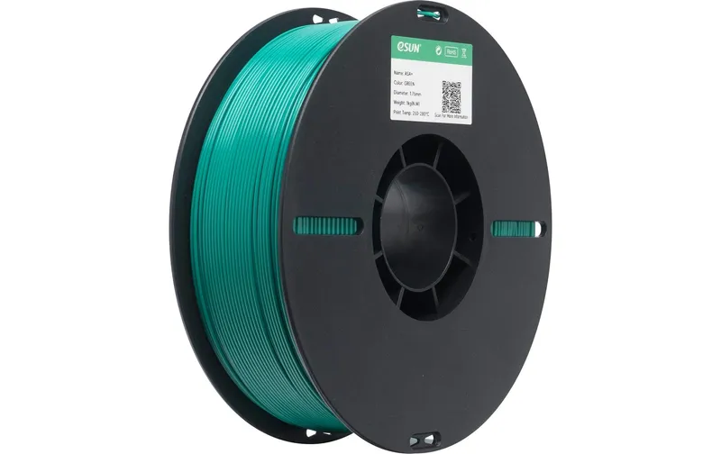 eSun Filament ASA+, green 1.75 mm 1 kg