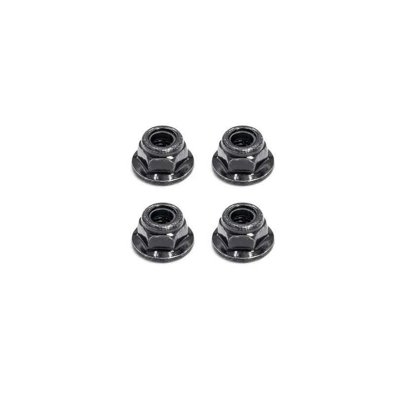 Hobbytech Radmuttern M4, 4 pezzi Rogue Terra