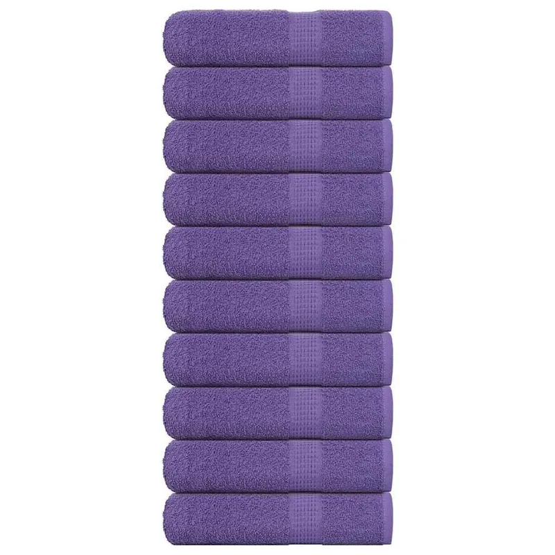 Handtücher FROGN 10 Stk. Lila 50x100 cm 360 g/m²