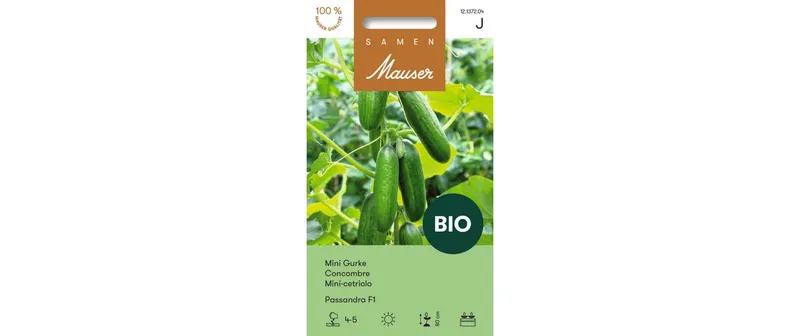 Samen Mauser Samen BIO Mini-Gurke Passandra F1