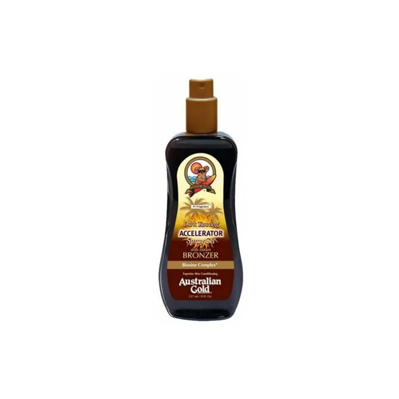 Australian Gold Dark Tanning Accelerator Spray Gel mit Bronzer 237 ml 237 ml