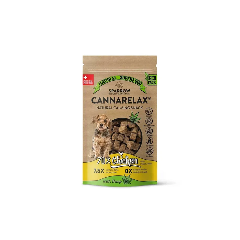 Sparrow Snack CannaRelax Huhn, 200 g