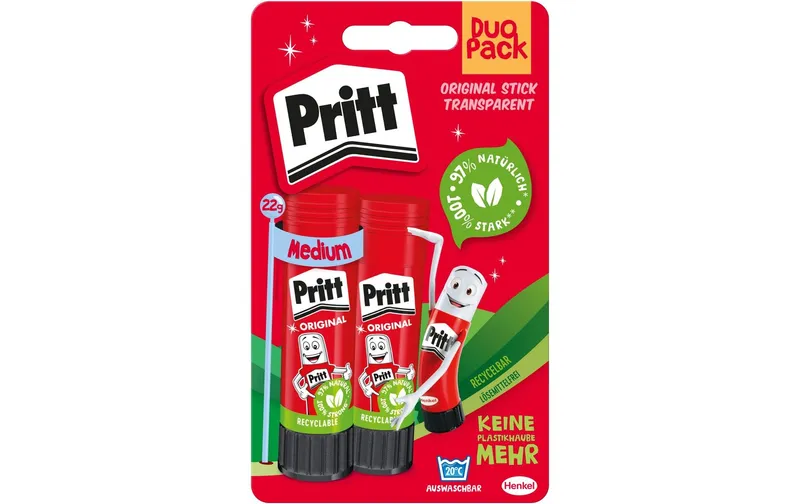 Pritt Klebestift 22 g, 2 pezzi