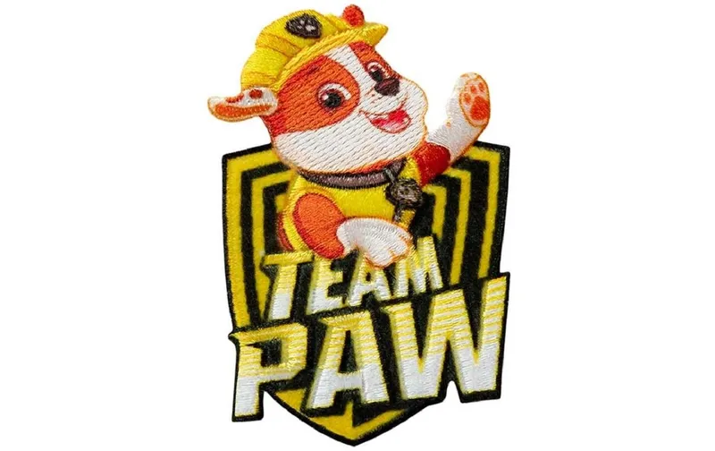 Mono-Quick Aufbügelbild Paw Patrol Rubble Team 1 pieces