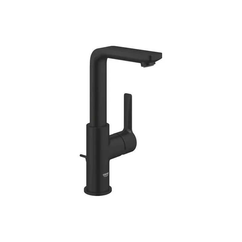 GROHE Lineare New L-Size mit Ablaufgarnitur nero Matt