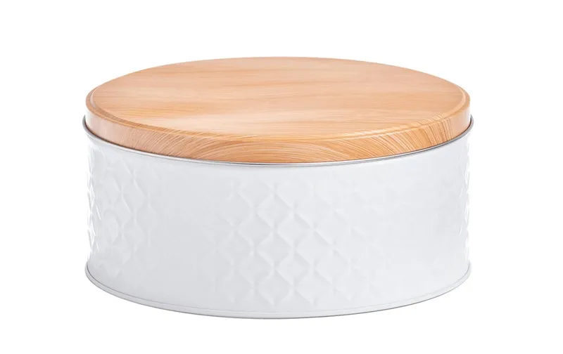 Zeller Present Vorratsdose Scandi 2 l, blanc