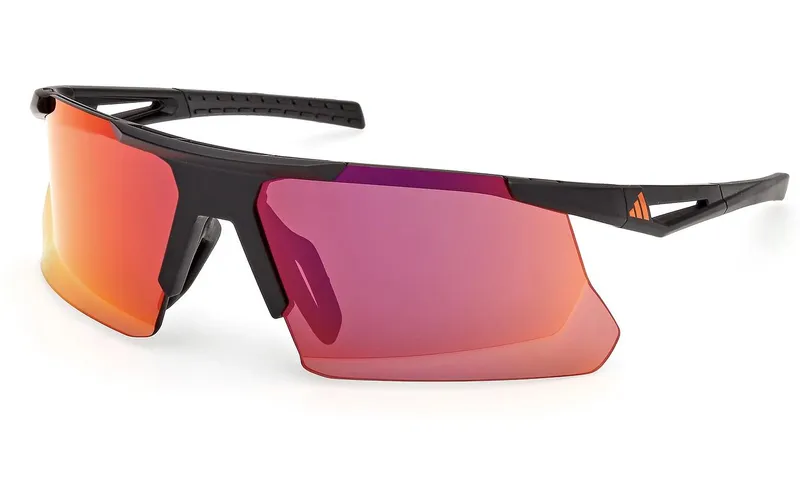 adidas Dunamis BI SP0119 Sport Sonnenbrille, Matte Black