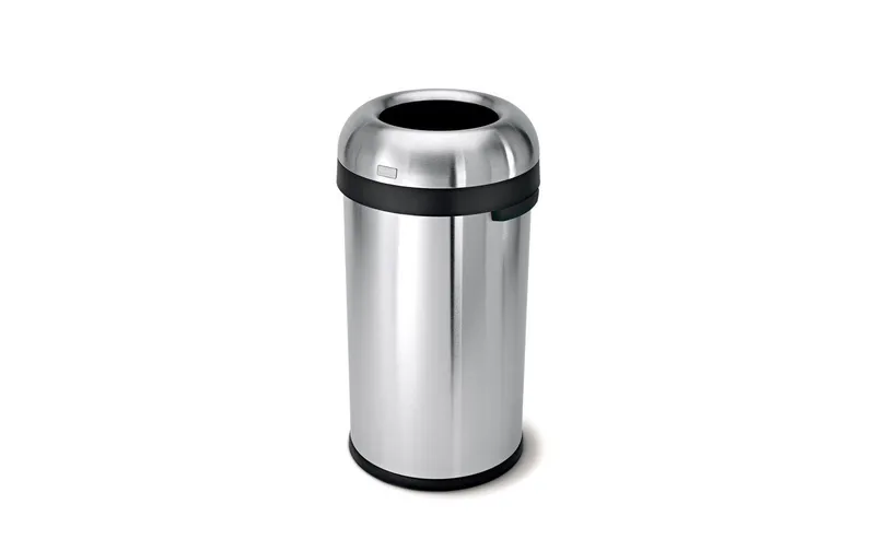 Simplehuman Abfalleimer CW1407 60 Liter, Silber