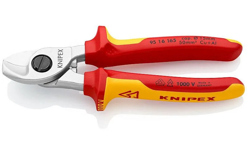 Knipex Kabelschere 165 mm 1000 V verchromt