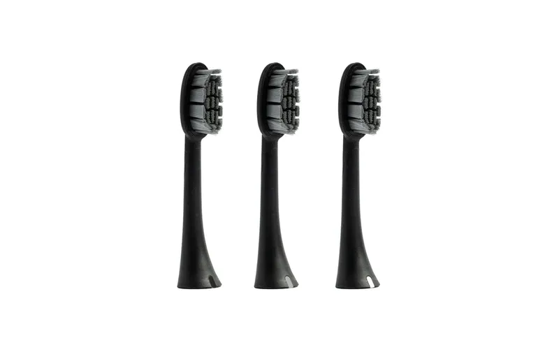 Zahnheld Ersatzbürste Basic soft Schwarz 3 Stück