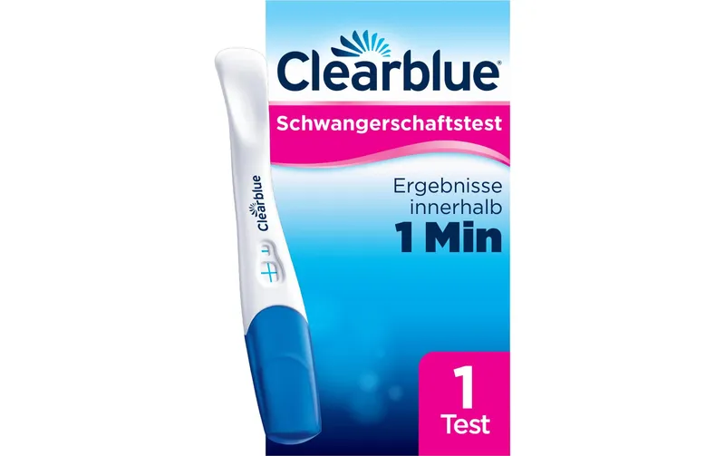 Clearblue Schwangerschaftstest Schnelle Erkennung 1 pezzi