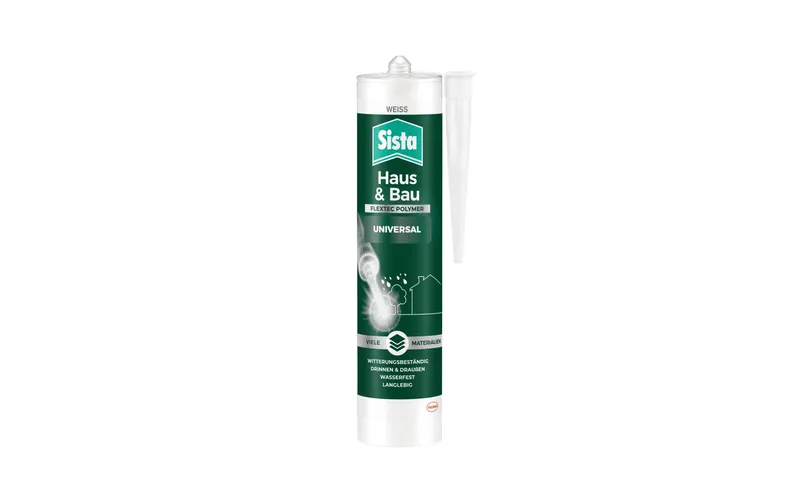 Sista Dichtmasse Haus & Bau Universal blanc, 280 ml