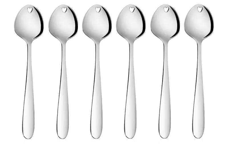 Sola Eislöffel S-Line 6 pièces, Chrom