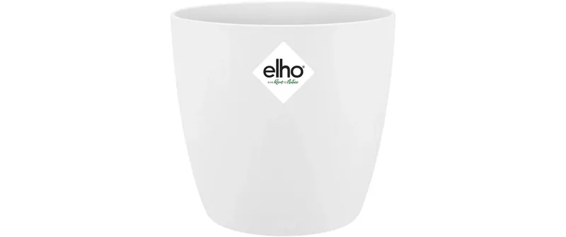 Elho Blumentopf Brussels mini, rund, 100 ml, blanc