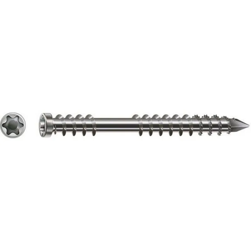 Spax Terrassenschrauben A2 5 x 80 mm, 100 Stück