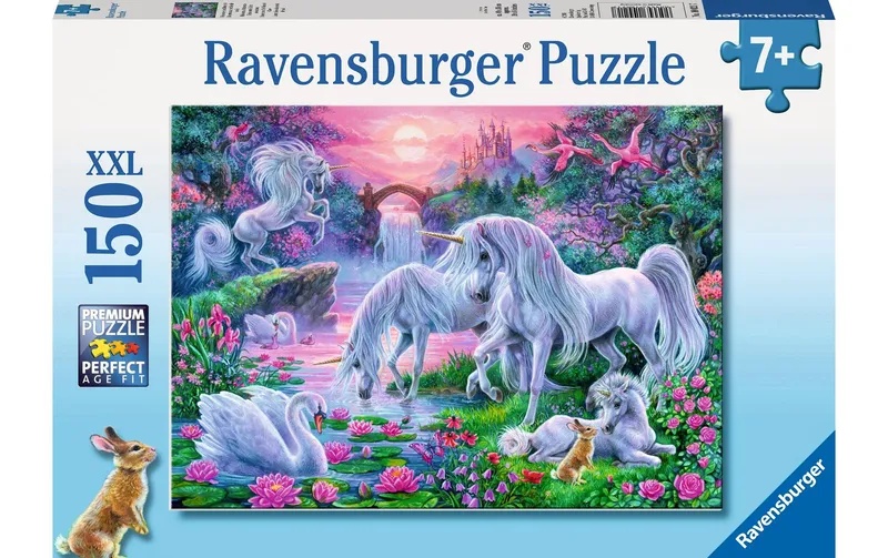 Ravensburger Puzzle Einhörner im Abendrot 150 XXL Teile