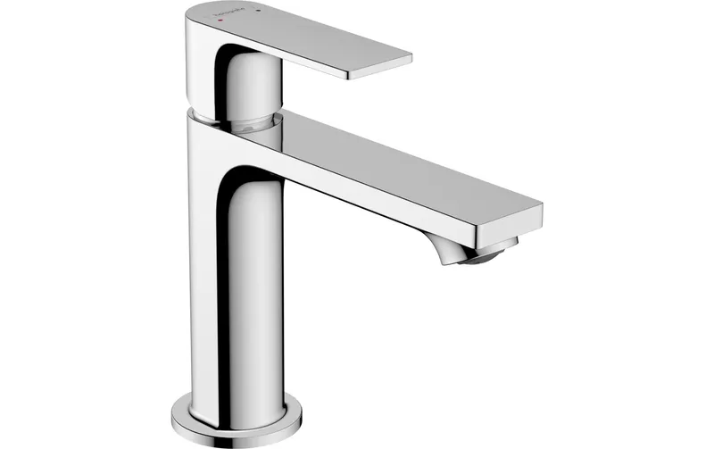 hansgrohe Lavaboarmatur Rebris E 110 mit Zugstangen-Ablaufgarnitur