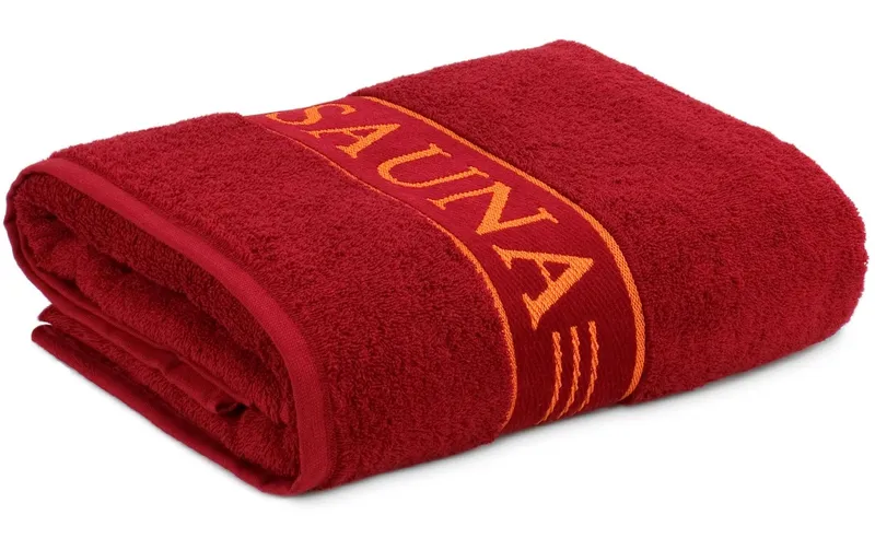 Frottana Saunatuch Sauna 80 x 200 cm, red