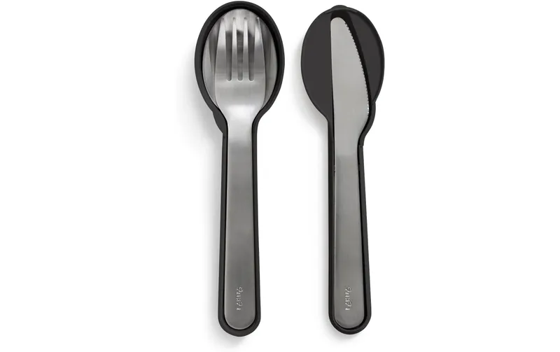 Lékué Besteck-Set to go 3-teilig, noir