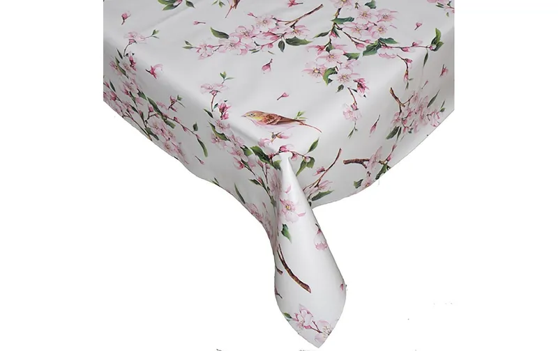Hubatka nappe Ideal, Kirschblüten, 140 x 170 cm